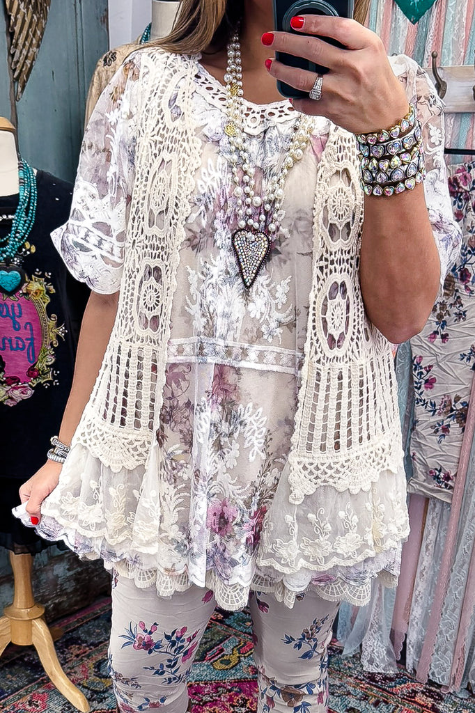 AHB EXCLUSIVE: Surrender It All Vest - Beige - 100% COTTON