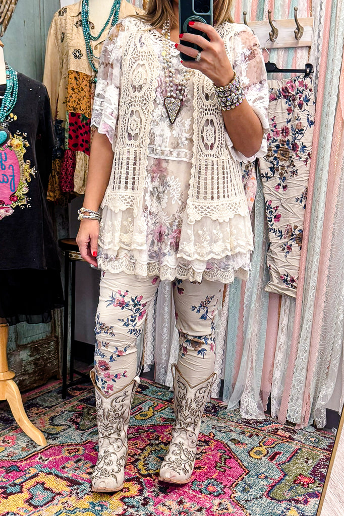 AHB EXCLUSIVE: Surrender It All Vest - Beige - 100% COTTON