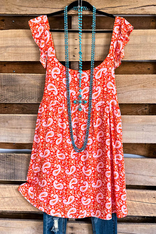 Dream Of The Day Dress - Sangria Mix - 100% COTTON - SALE