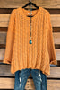 Everyday Comfort Sweater - Mustard