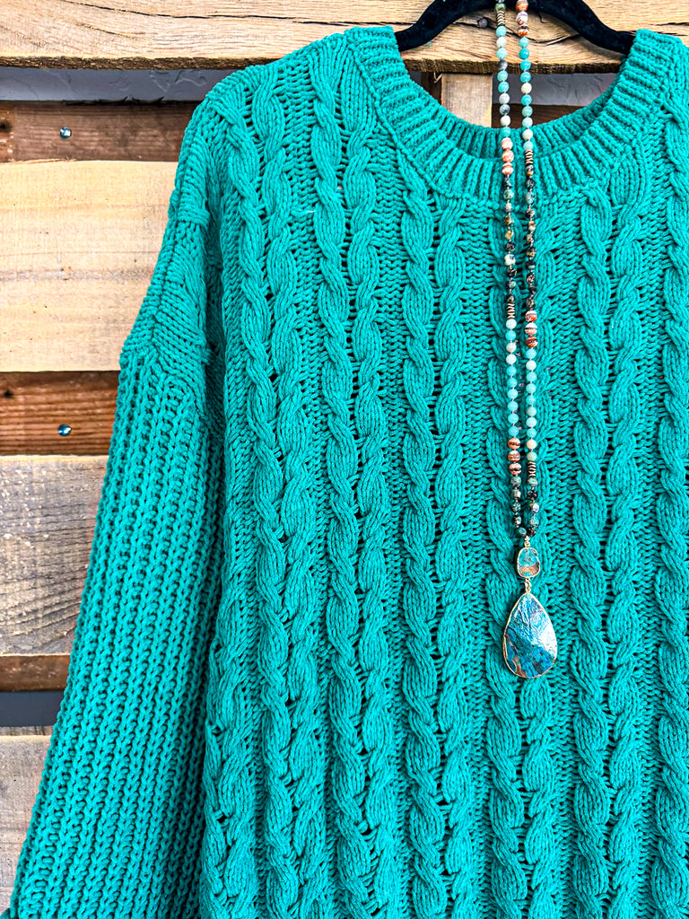 Everyday Comfort Sweater - Green