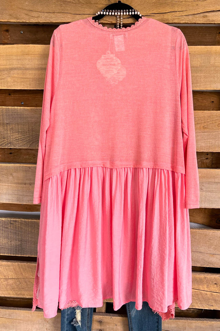 Days To Impress Cardigan - Peach