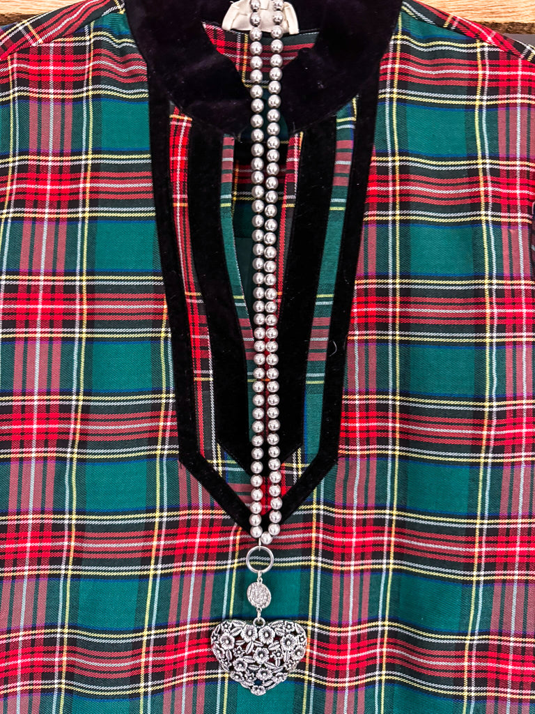 Seasons Greetings Dress - Green