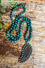 Wings Of An Angel Necklace - Turquoise