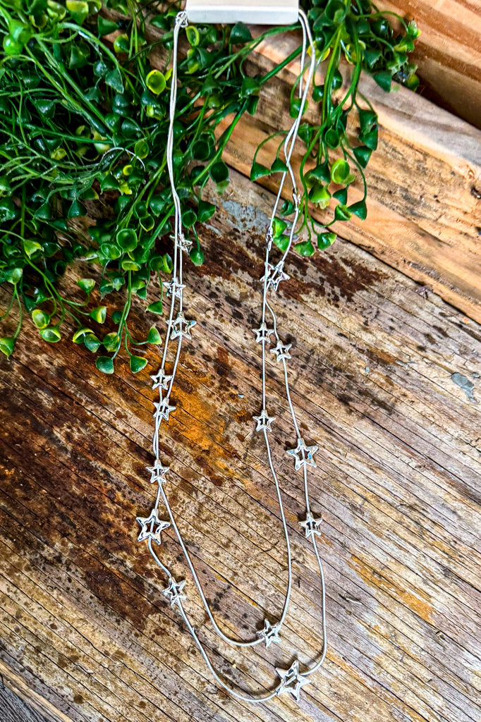 Supercluster Star Necklace - Silver