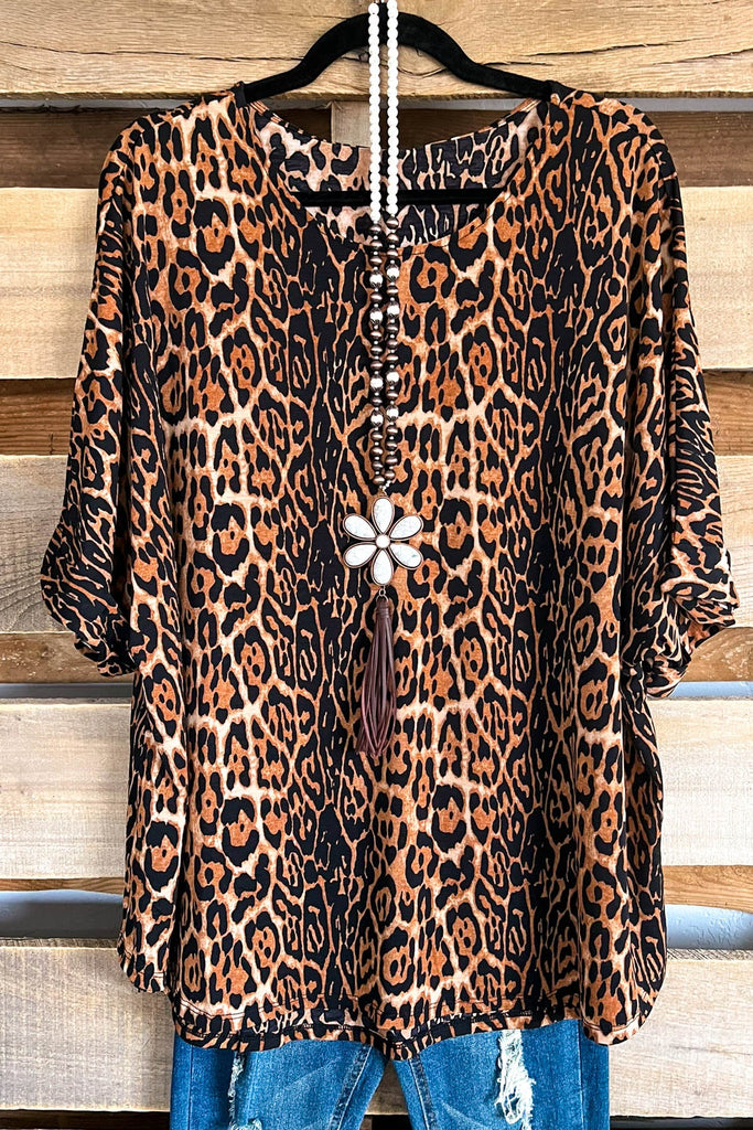 Tried And True Top - Leopard