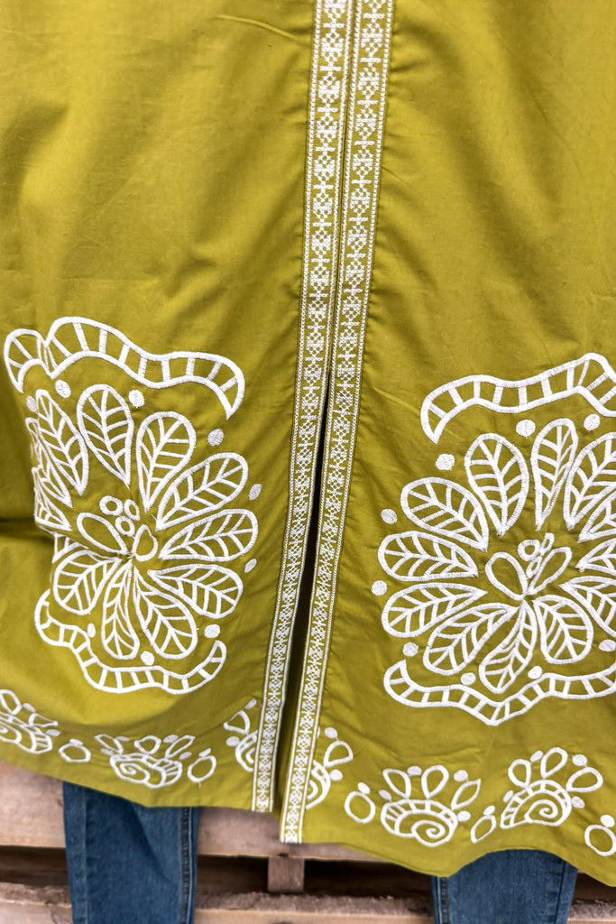 Sweet Simplicity Midi Dress - Mustard - 100% Cotton