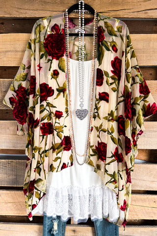 Always Blushing Cardigan - Navy Mix