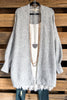 Mountain Moonlight Cardigan - Gray