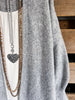 Mountain Moonlight Cardigan - Gray