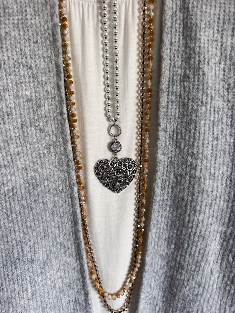 Mountain Moonlight Cardigan - Gray