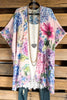 Sunflower Season Kimono - Pink - 100% Cotton