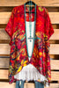 Loving What You See Kimono - Red