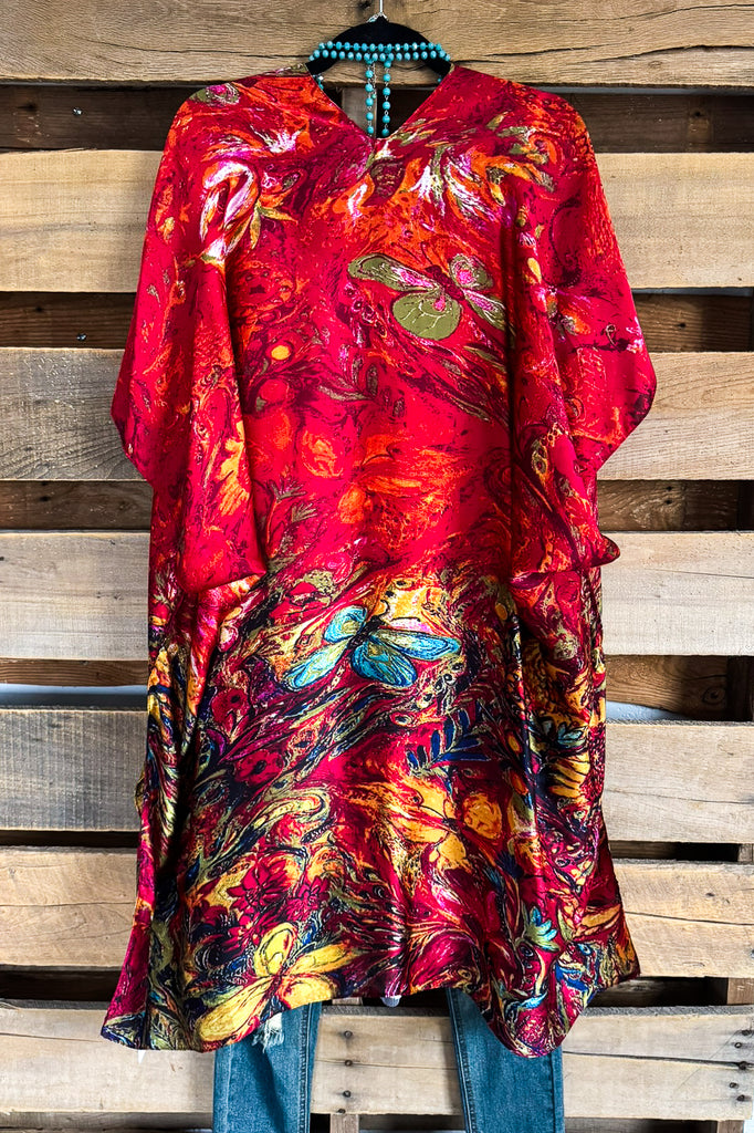 Loving What You See Kimono - Red