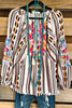 Tribal Bouquet Top - Multi