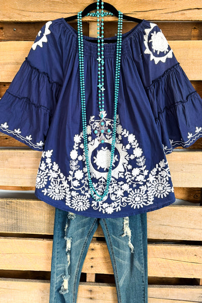 Bound By Love Top - Blue