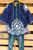 Bound By Love Top - Blue