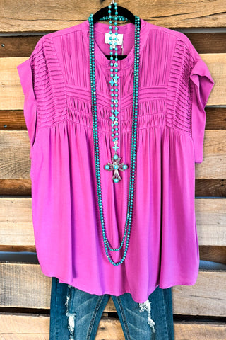 AHB EXCLUSIVE: When in Love Top - Denim - 100% COTTON