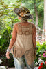 Whispers of Lace Tank - 100% Cotton - Made in USA