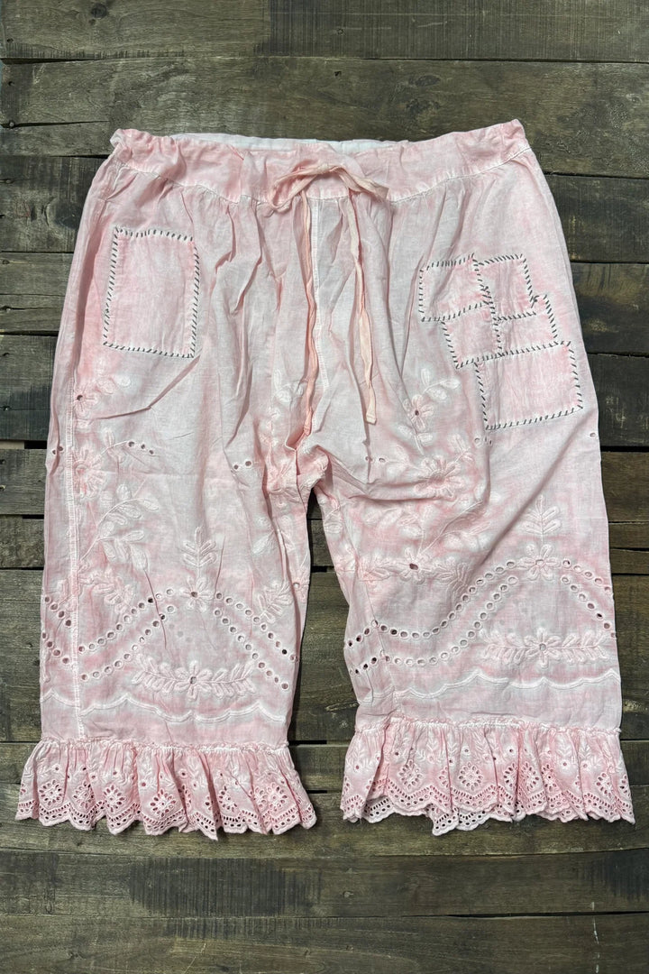 Eyelet Bloomers - Rose