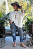 PRE ORDER: Beyond The Moon Oversized Top - Parchment
