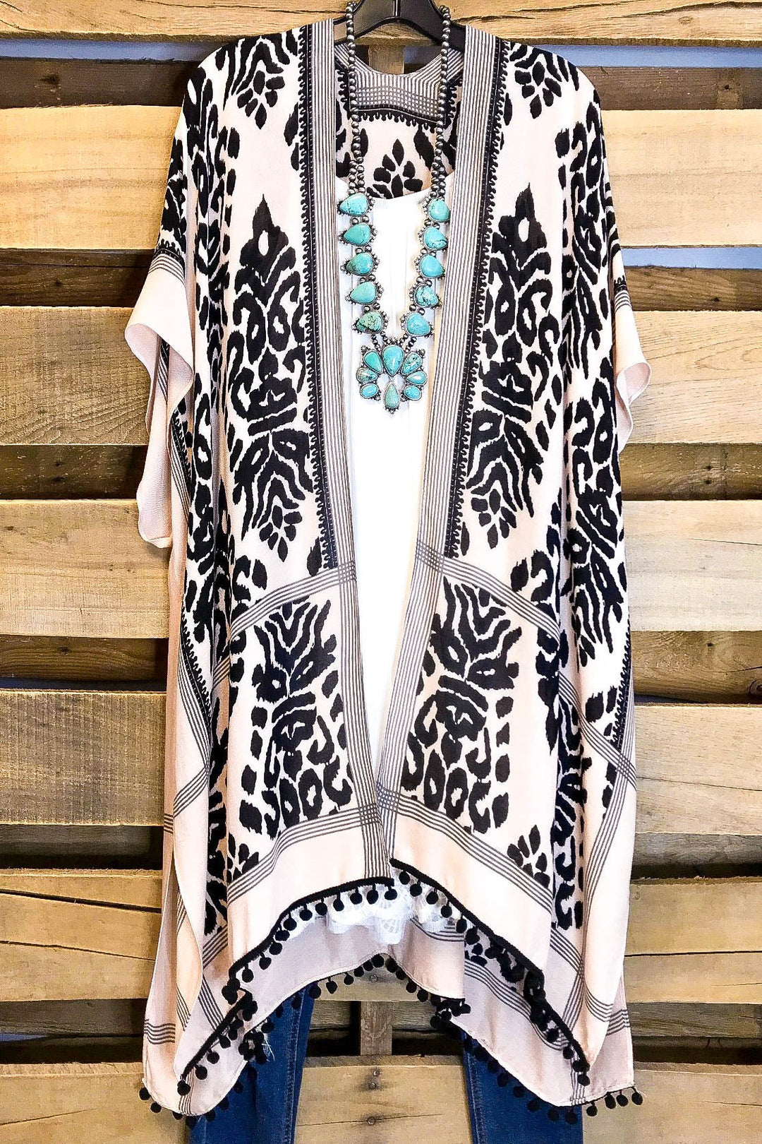 AHB EXCLUSIVE: Bali Intentions Kimono - Black - SALE