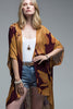 In My Vision Kimono - Rust/Burgundy