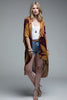 In My Vision Kimono - Rust/Burgundy