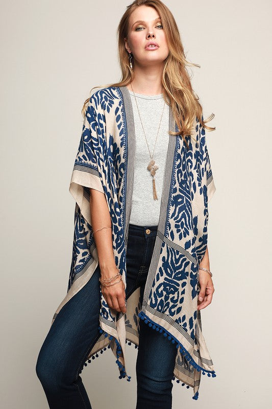 AHB EXCLUSIVE: Bali Intentions Kimono - Navy