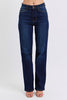 JUDY BLUE: Santa Fe High Waisted Jean - Dark Wash
