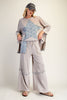 Star Energy Top - Gray - 100% Cotton
