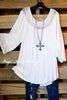 Feeling Free Tunic - White [product type] - Angel Heart Boutique