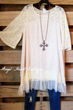 Definition of Class Tunic - Beige [product type] - Angel Heart Boutique