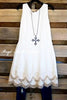 Looking Into The Bright Side Dress - Ivory - COMING SOON [product type] - Angel Heart Boutique