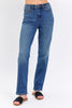 JUDY BLUE: Urban Edge High Waisted Jean - Dark Wash