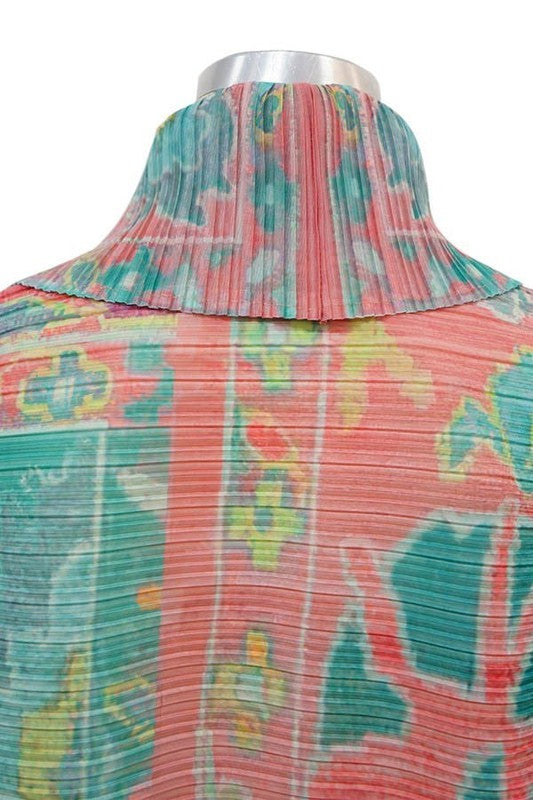 Forever Radiant MAXI Duster- Green- SALE