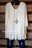 Only Thing That Matters Tunic - Beige - Sassybling - Tunic - Angel Heart Boutique  - 4