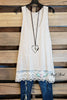 Extender: Slip on Tank/Tunic - Oatmeal [product type] - Angel Heart Boutique