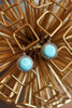 AUTHENTIC TURQUOISE STONE - Jolie Earrings [product type] - Angel Heart Boutique