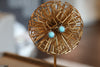 AUTHENTIC TURQUOISE STONE - Jolie Earrings [product type] - Angel Heart Boutique