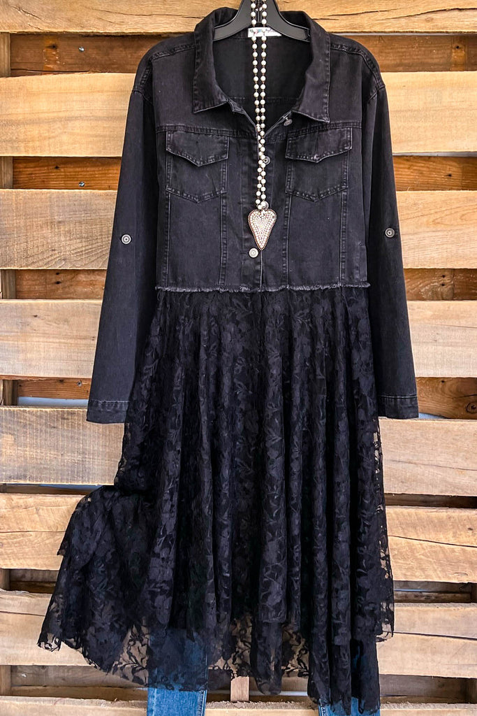 AHB EXCLUSIVE: Wild Beginnings Duster - Black/Black