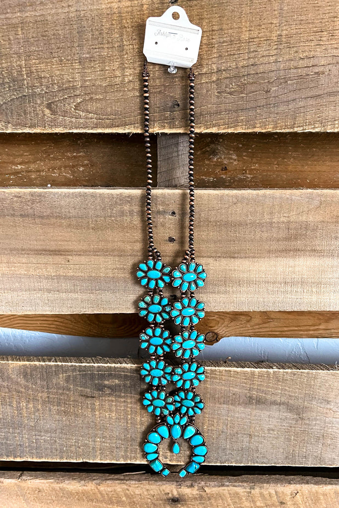 Forever And Ever Squash Blossom Necklace