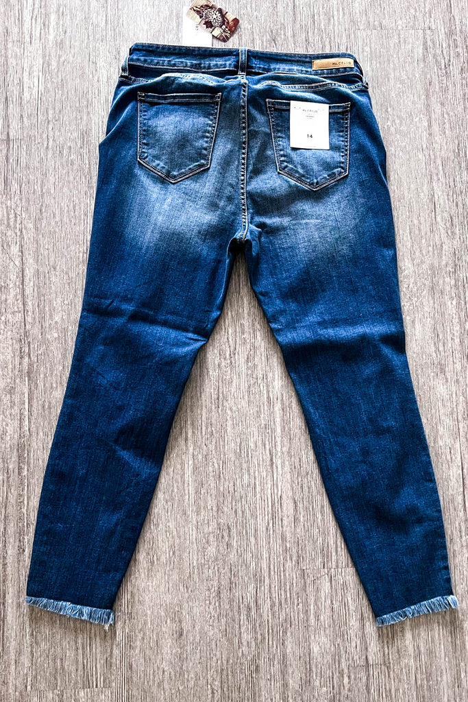 Run to Me Skinny Jean - Dark Denim