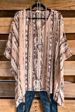 Rescued Gypsy OVERSIZED Tunic - Natural - SALE