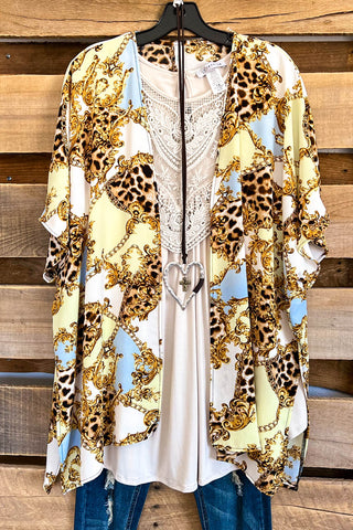 Never Too Much Top - Ivory Multi - SALE