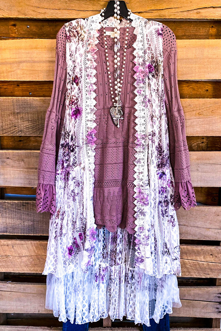 AHB EXCLUSIVE: Brighten My Day Vest - Ivory/CH FL