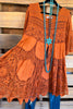 AHB EXCLUSIVE: Delightful Details Top - Rust  - 100% COTTON