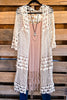 AHB EXCLUSIVE: Simple Kind of Love Duster - Beige - 100% COTTON