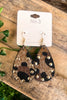 Studded Love Leopard Earrings