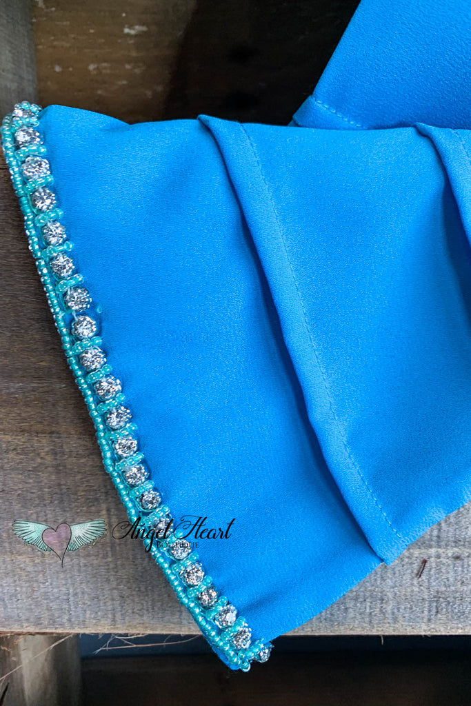AHB EXCLUSIVE: Arabian Nights Blouse - Turquoise